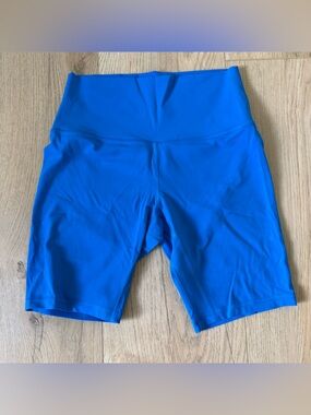 Lululemon Align Blue 9” Biker Shorts